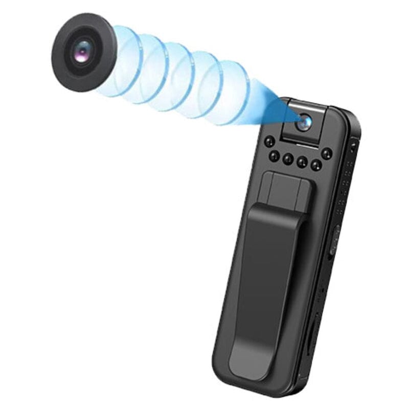 Mini Câmera Gravadora 1080p Full HD Com Redução De Ruídos + BRINDE Adaptador Celular