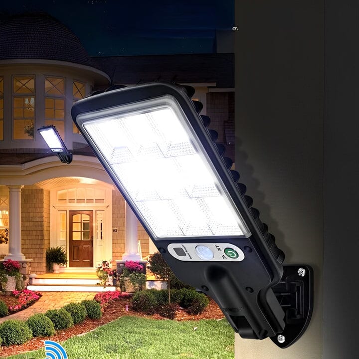 Refletor LED Solar Sustentável com Sensor de Movimento - Economex